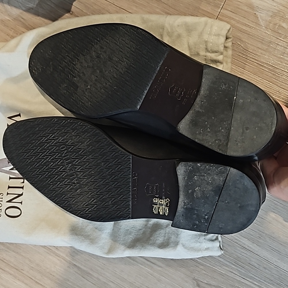 Valentino Mens Leather Dress Shoes - Picture 3 of 3